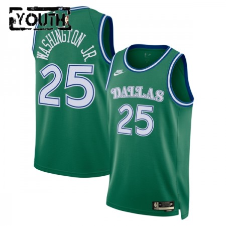 Dres Dallas Mavericks Washington JR Nike 2025-26 Classic Edition Zelena Swingman - Dječji